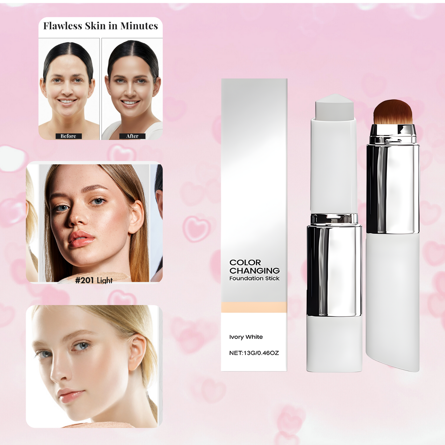 Brush Lightweight Moisturizing Brightening Cosmetics